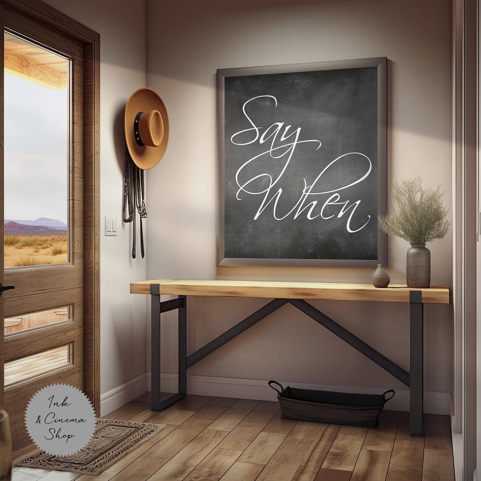 Say When (Art Print)