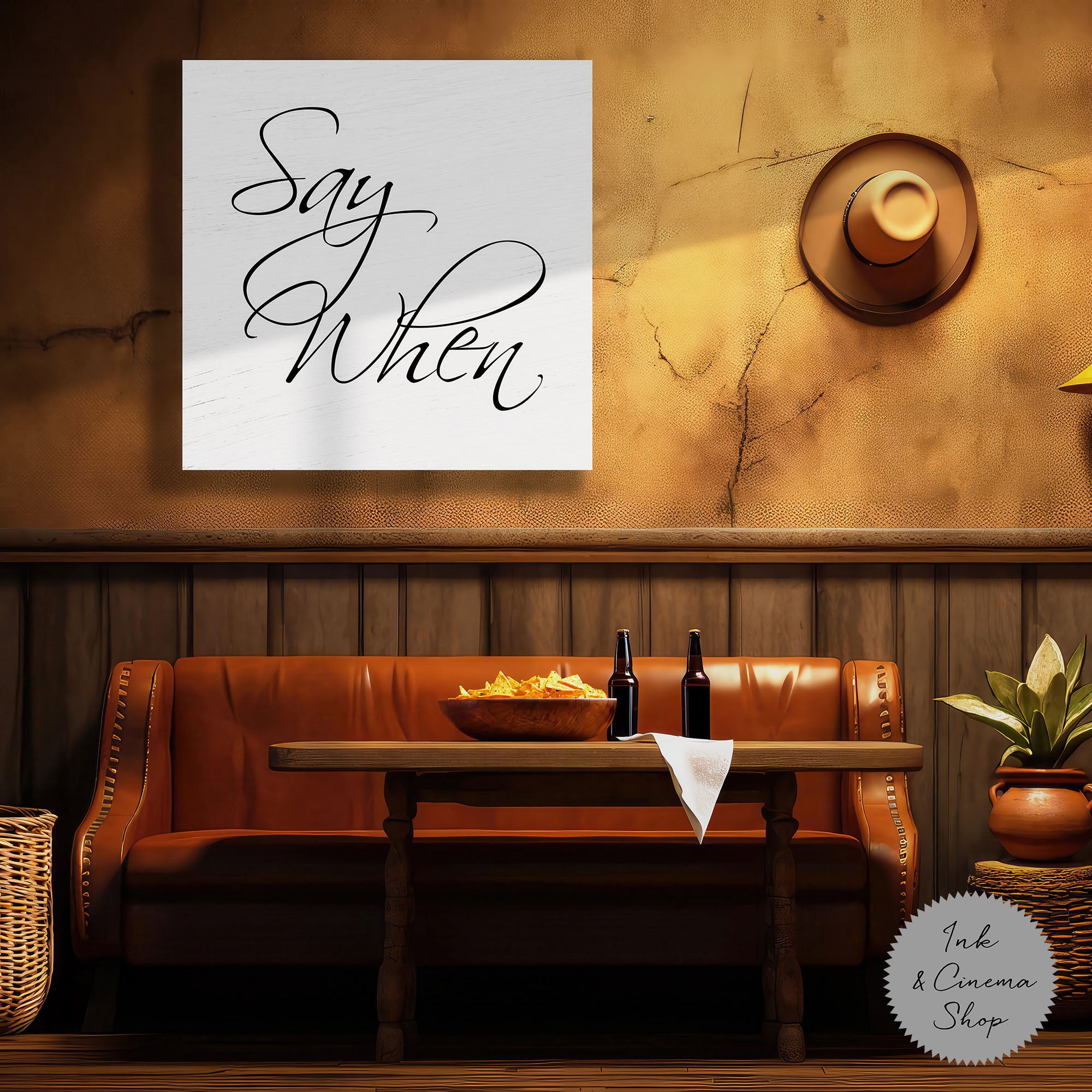 Say When (Art Print)